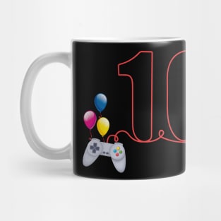 10th Birthday Boy Toddlers Video Gamer Mug